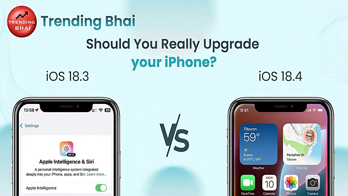 iOS 18.3 vs iOS 18.4