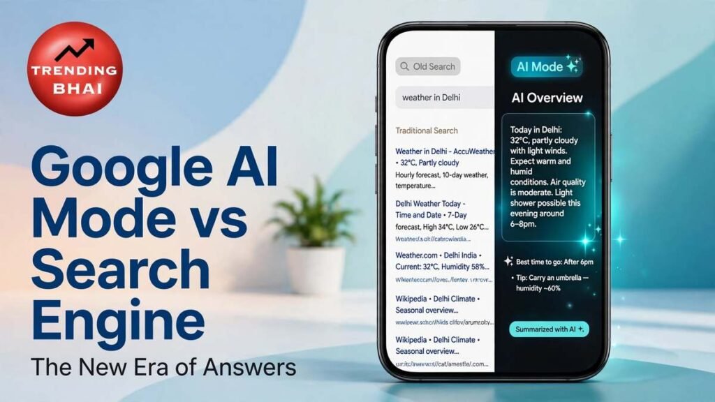 Google AI Mode vs Search Engine